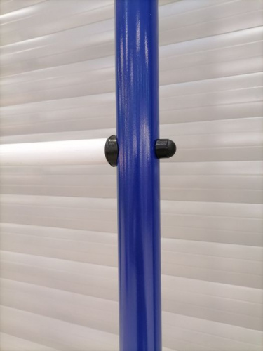 ДСК Вертикаль Юнга-5+ТБ враспор, синие стойки, белые пер (ширина 70 см) 9975109 фото 4