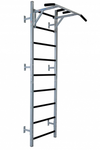 Турник навесной на шведскую стенку 3 хвата ДТ (серый) 998393 фото 2 Турник навесной на шведскую стенку 3 хвата ДТ (серый) 998393 фото 2