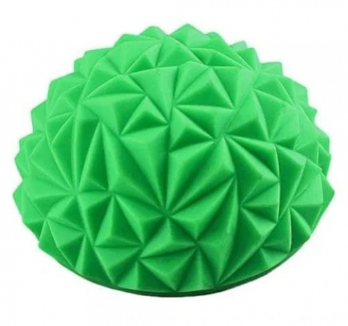 Диск балансировочный массаж (полусфера) 16 см, 1 шт, зеленый 01792