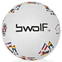 Мяч футбольный №5 резина Bwolf