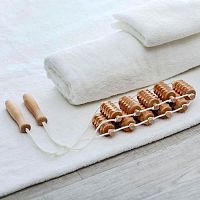 Массажер ленточный деревянный МА3223 зубчатый 1403386 278764