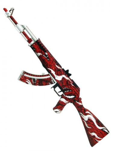 Макет автомата дерево АК-47 Сцилла Scylla 00512