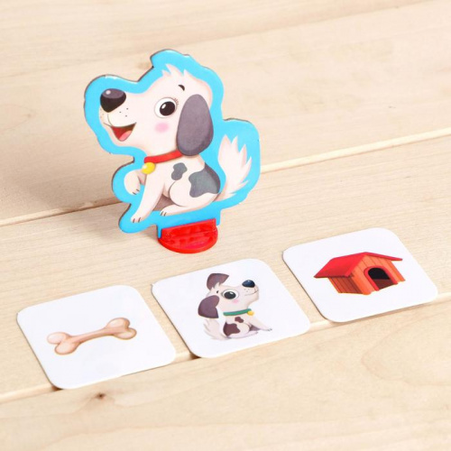 Игра настольная "Найди общее" (фигуры животных) Zabiaka 4729900 фото 3 Игра настольная "Найди общее" (фигуры животных) Zabiaka 4729900 фото 3