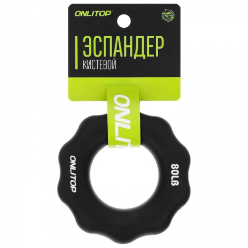 Эспандер кистевой 40 кг черный 4287689 Onlitop