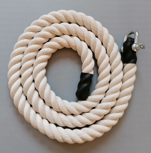 Канат для ДСК 3 м 40 мм белый (крепление скоба) х/б 996447 фото 4