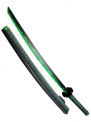 Макет меча Катана 81 см Малахит Malachite Стандофф 2 00549