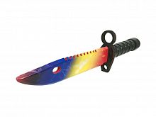 Макет ножа Штык-нож фанера М9 V2 6 мм Мраморный градиент 998510