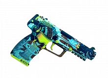 Макет Пистолета фанера Five Seven Бомбер (резинкострел) 998530