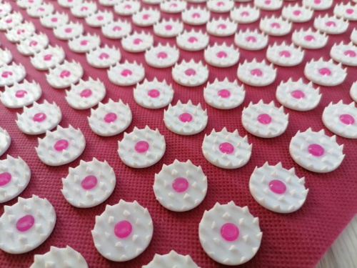 Аппликатор игольчатый (коврик) 260х560 мм красный 7153138 фото 2