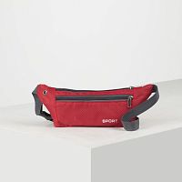 Сумка на пояс красный "Sport" 8073 5102072