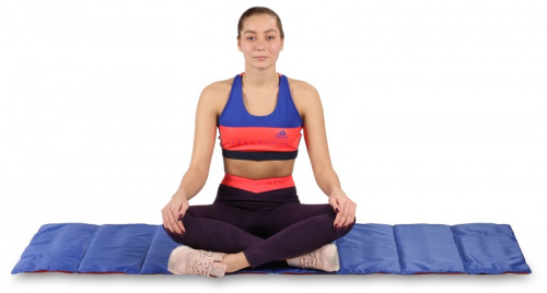 Коврик складной 150х50 см SM-043 сине-красный 22282 фото 11