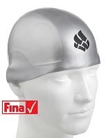 Шапочка для плавания R-Cap, L, серебро