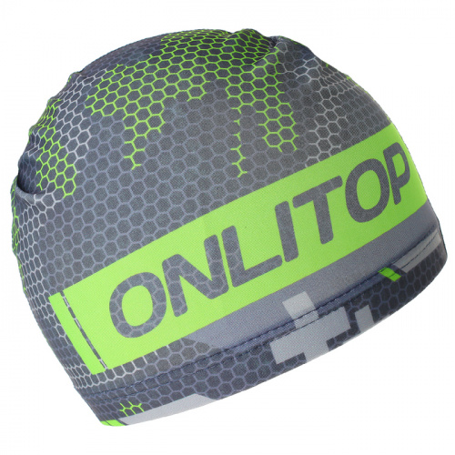 Шапочка для плавания Lyc Onlitop серая 3242948 фото 3