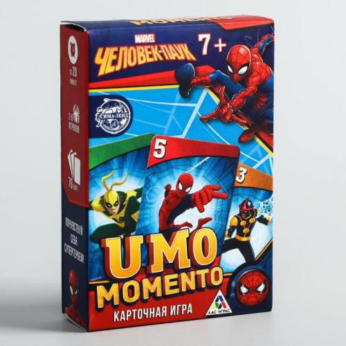 Игра настольная "UMO Momento Человек-паук" 2629611 4692360 фото 3