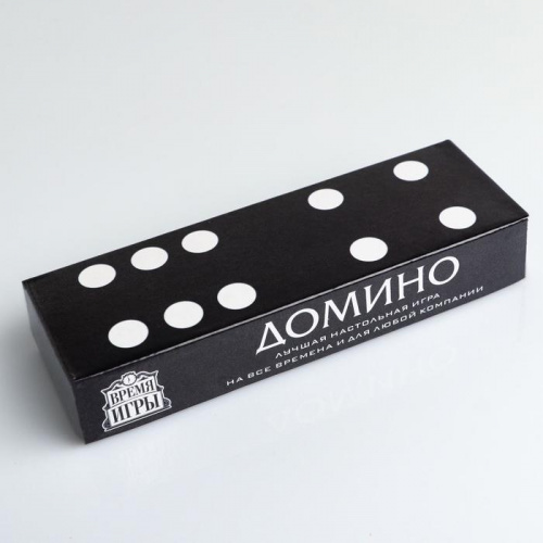 Домино кость 2х4 см дерево "Время игры" 5377406 фото 5