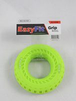 Эспандер кистевой 15 кг (30LB) зеленый ребристый EasyFit 01923