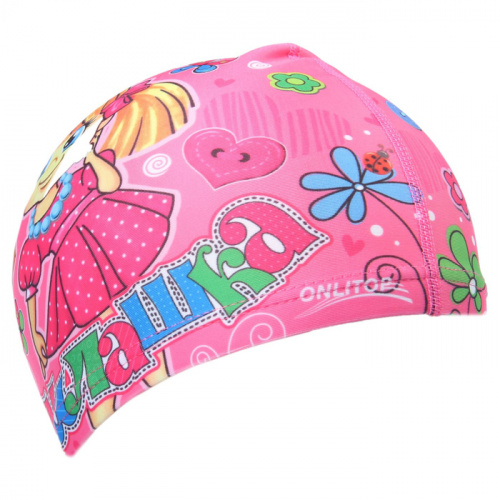 Шапочка для плавания детская Lyc Милашка 868402