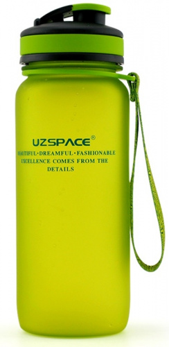 Бутылка для воды 650 мл зеленый 3030 Uzspace фото 2