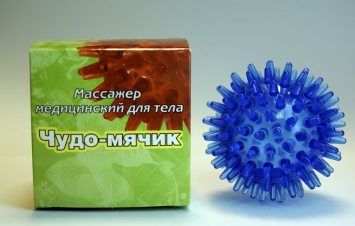 Мяч массажный 06 см мягкий Чудо-мячик 998434 фото 2