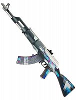 Макет автомата дерево АК-47 Necromancer Standoff 00283