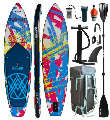 Доска SUP надувная AXPER Grap-X 10'6" двухслойная 996362 фото 2