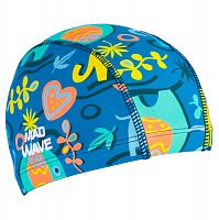 Шапочка для плавания детская Lyc Elephant синяя 00W