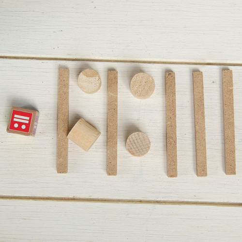 Игра Башня падающая Баланс, аналог Дженга (Jenga) 3809534 фото 5