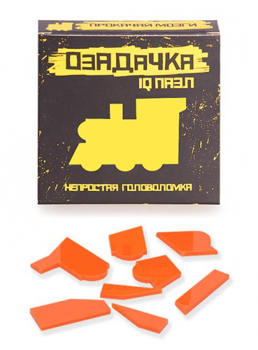 Головоломка Пазл (IQ-пазл) Озадачка "Паровоз" 998050 фото 2