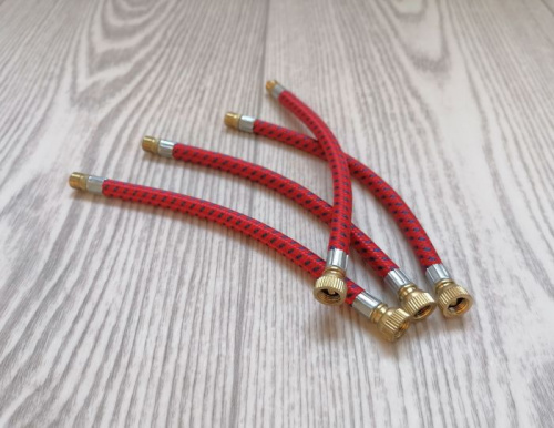 Вело шланг 16 см короткий (от насоса для мячей) 998222 фото 2