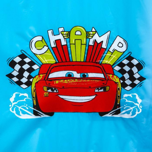 Плащ-дождевик детский S 92-98 см "Champ. Тачки" красно-голубой 5553911 фото 2
