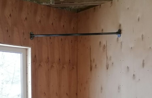 Турник для проема 120 см, 28 мм, угловой 998183 фото 5