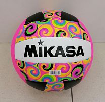 Мяч волейбольный Mikasa GGVB-SWRL черно-розовый 998358
