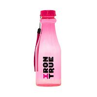 Бутылка для воды 550 мл розовый ITB921-550 Irontrue