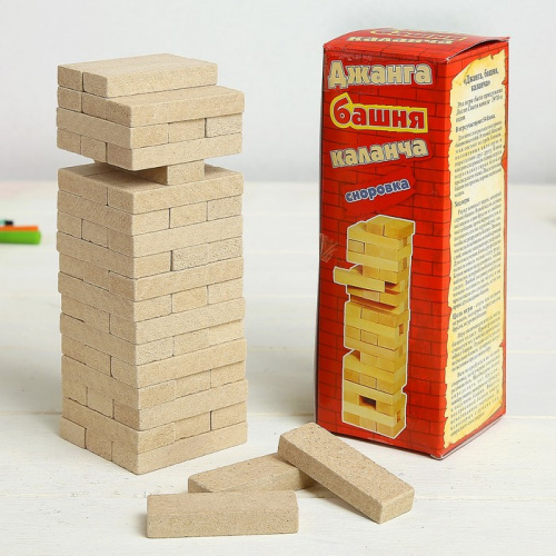 Игра Башня падающая Каланча (Джанга или Дженга) 3809536