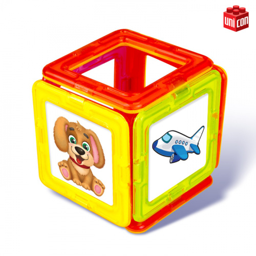 Конструктор магнитный "Magical Magnet" 20 деталей 32х28 см 3568155 фото 3