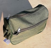 Косметичка зеленая 71035-2 25х17х10 см ЗФТС