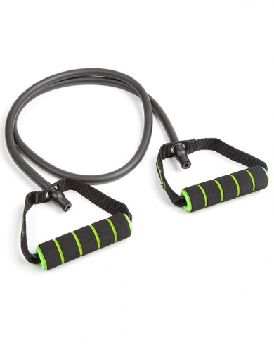 Эспандер для пресса (1 силик жгут) L 1393 1,5 м черный жгут Resistance Cord