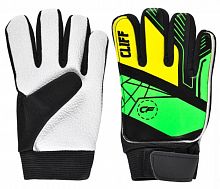 Перчатки вратарские детские размер 4 желто-зеленый CS-0905 997768