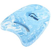 Доска для плавания Larsen AquaFitness 43х31х3,5 см YP-07 (742) треугольная голубая 236066