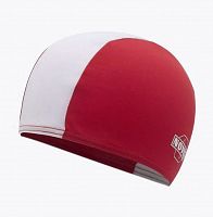 Шапочка для плавания детская Lyc Novus NPC-41 красно-белая 996869