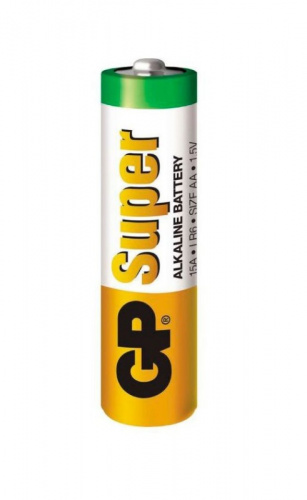Батарейка AA 1 шт LR6 GP Super alkaline 4шт/уп 133112