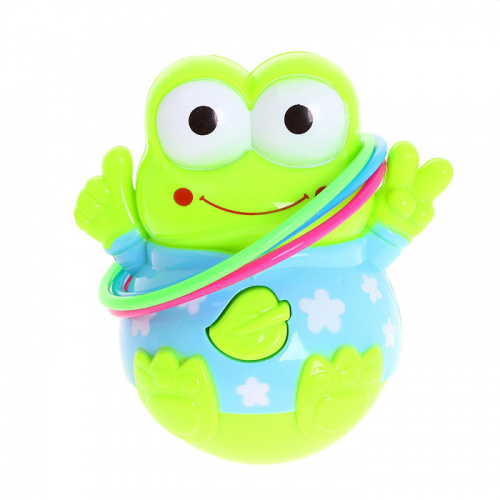 Игра Кольцеброс-неваляшка Лягушка со звуком 727528