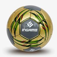 Мяч футбольный №5 Ingame Match серый-золото 995586
