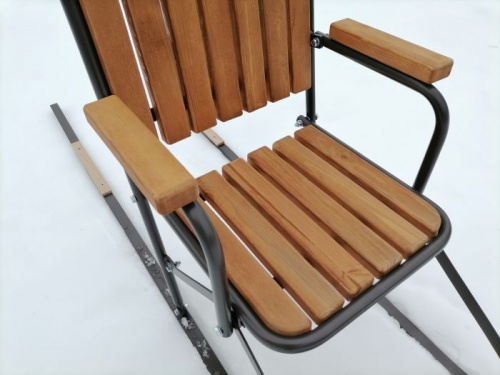 Сани Финские Халла складные с подлокотниками и подножкой 996515 фото 8