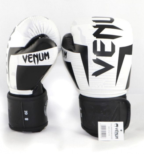 Перчатки боксерские 12 унц Venum Challenger Army White белый 01843