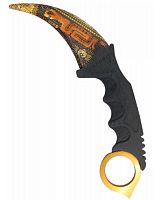 Макет ножа Керамбит фанера V2 6 мм Охотник за сокровищами Treasure hunter Standoff 00471