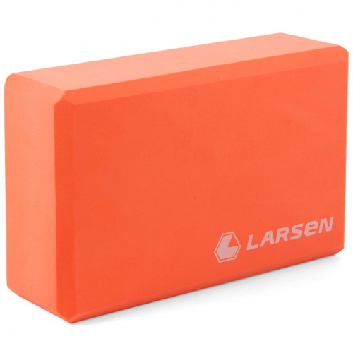 Кирпич для йоги оранжевый Larsen YB-02 371131 Кирпич для йоги оранжевый Larsen YB-02 371131