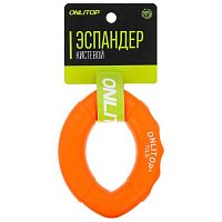 Эспандер кистевой 35 кг оранж (овальный) 3791407 Onlitop