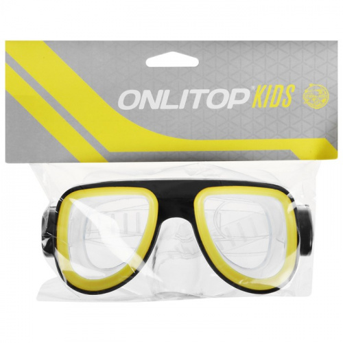 Маска для плавания детская Onlitop микс 541876