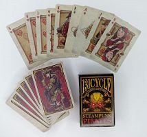 Карты 54 шт пластик 25 мкр под картон 131Cycle Pirates 09027